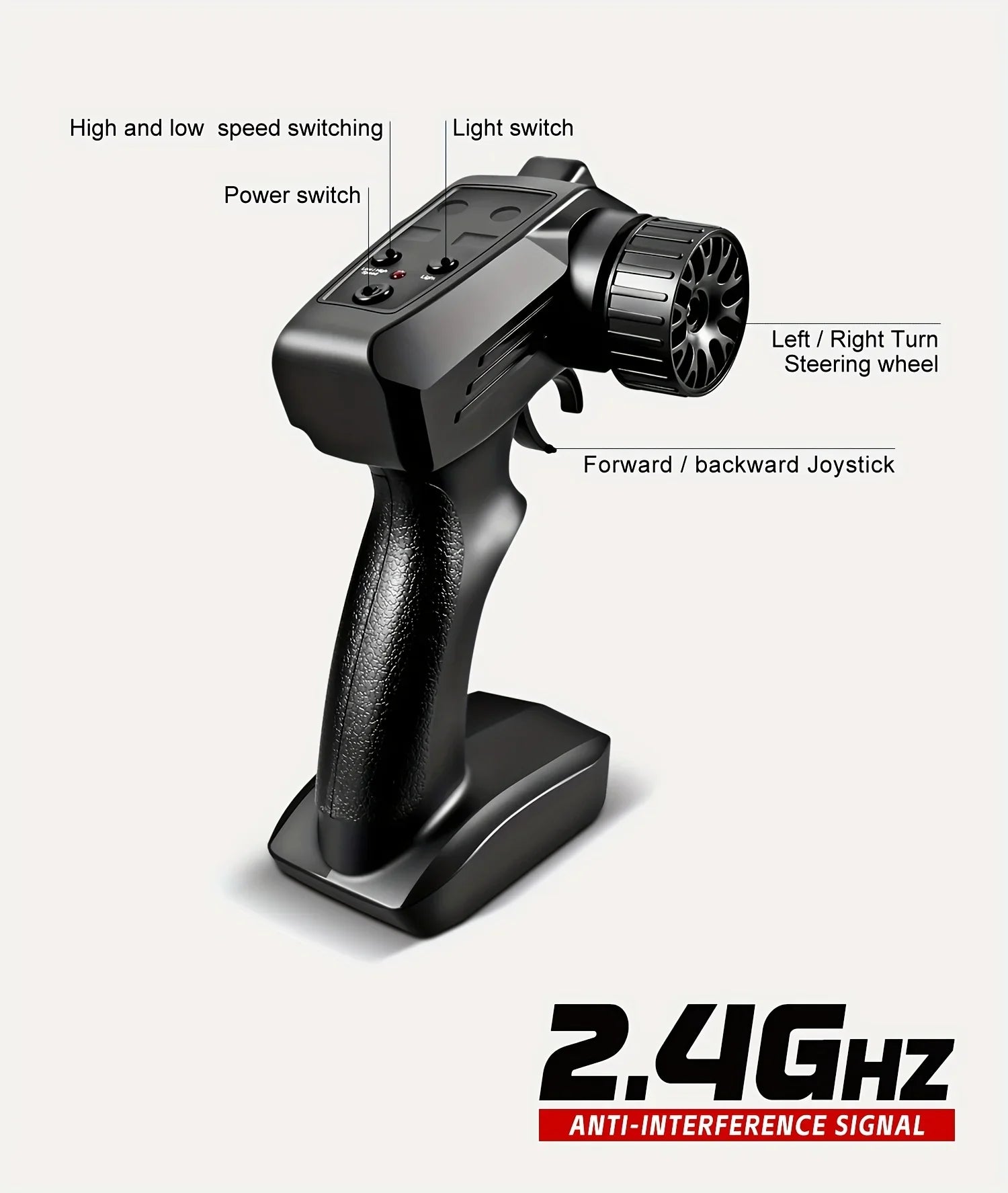 1:24 Scale 20+KM/H RC Drift Car 2.4G 4WD High Speed RC Drifting Car Remote Control Cars with LED Lights Drifting Tires Race Toys